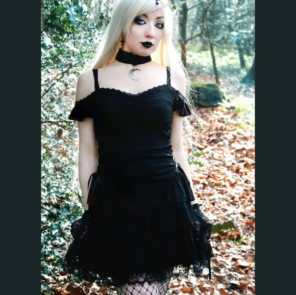 Killstar Dresses & Skirts - Goth Moon Witch Dress Hot Topic Dolls Kill Lolita